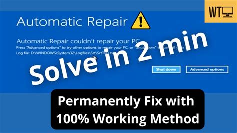 automatic repair fix