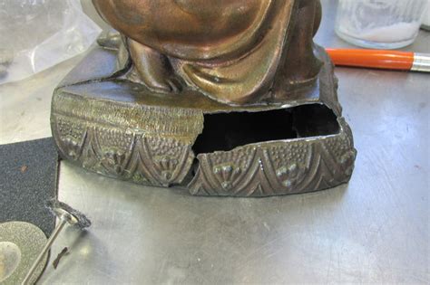 fix resin statue repair