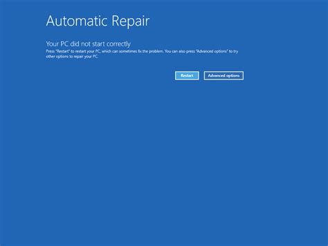 how do i fix my asus laptop preparing automatic repair