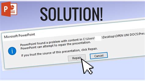 how to fix powerpoint repair