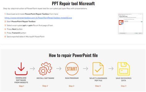 how to fix ppt repair