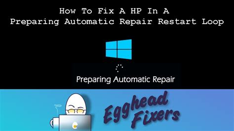 how to fix preparing automatic repair