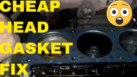 quick fix head gasket repair